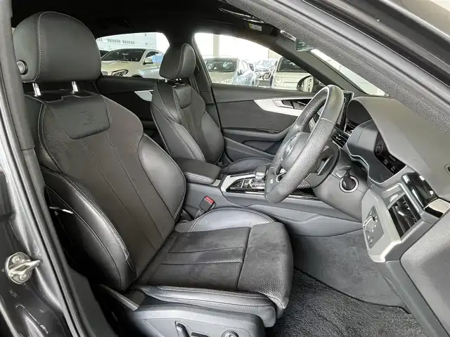 アウディ Ａ４ 45TFSIクワトロ Sライン 山形県 2020(令2)年 2.4万km デイトナグレーパールエフェクト 純正ナビ/360°カメラ/社外フルセグTV/前後ドライブレコーダー/シートヒーター/パドルシフト/ハーフレザーシート/バーチャルコックピット/パワーシート/ミラーヒーター/コーナーセンサー/アウディプレセンス/レーンキープアシスト/サイドアシスト