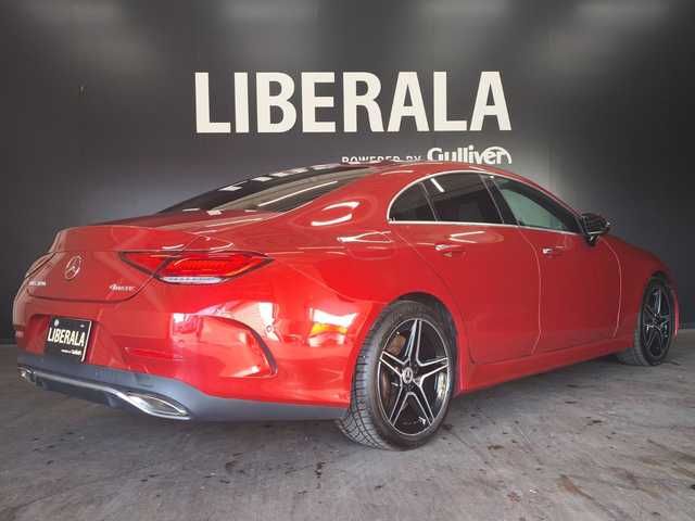 メルセデス・ベンツ ＣＬＳ４５０ 4マチック スポーツ 群馬県 2019(令1)年 7.9万km ヒヤシンスレッド エクスクルーシブパッケージ/パノラミックスライディングルーフ/前席シートヒーター/19インチAW/スマートキー/全方位カメラ/コーナーセンサー/純正HDDナビ/CarPlay/Bluetooth