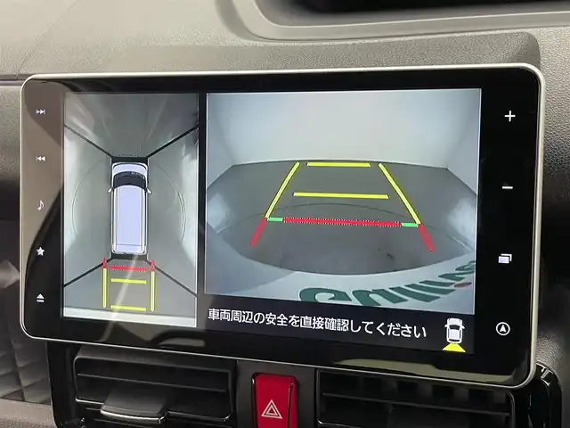 ダイハツ タント カスタム RS スタイルセレクション 愛知県 2021(令3)年 1.7万km ブラックマイカメタリック/シャイニングホワイトパール 純正９型ナビ　全方位カメラ　禁煙車　黒ハーフレザー　フルセグＴＶ　両側パワスラ　ＥＴＣ　ドラレコ　シートヒーター　スマートアシストIII　衝突軽減　レーンキープ　オートハイビーム　ＤＶＤ再生　ターボ搭載車