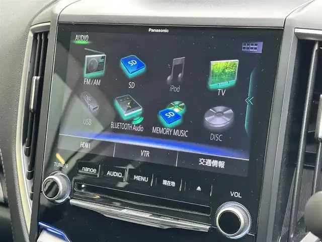 スバル フォレスター ハイブリッド アドバンス 島根県 2020(令2)年 6.7万km クリスタルホワイトP 登録時走行距離 66150km/ワンオーナー/取扱説明書（ナビ）/純正ナビ(CN-LR840D)/(Bluetooth/CD/DVD/フルセグテレビ）/４WD/追従型クルーズコントロール/パワーシート（運転席・助手席）/全席シートヒーター/ステアリングヒーター/ドライブレコーダー/バックカメラ/フロントカメラ/サイドカメラ/パワーバックドア/パドルシフト/ステアリングスイッチ/横滑り防止/衝突軽減ブレーキ/レーンアシスト/ビルドインETC/純正アルミ１８インチ/禁煙車