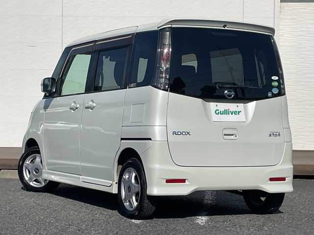 日産 ルークス ハイウェイスター 千葉県 2013(平25)年 4.2万km スノーパールホワイト ナビ　ＭＣ３１２Ｄ－Ａ　ＣＤ　ＤＶＤ　ドライブレコーダー　ＥＴＣ　片側パワースライドドア　ＨＩＤヘッドライト　オートライト　フォグランプ　スマートキー　社外アルミホイール　保証書　取扱説明書