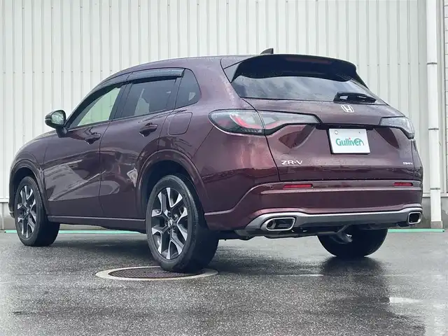 ホンダ ＺＲ－Ｖ ハイブリッド e:HEV Z 富山県 2023(令5)年 3.4万km ワイン 色番号R５７８M(プレミアムクリスタルガーネットメタリック)/ホンダセンシング/レーダークルーズコントロール/レーンキープアシスト/衝突軽減ブレーキ/オートマチックハイビーム/BOSEプレミアムサウンド/マルチビューカメラシステム/メーカーナビ/フルセグＴＶ/Bluetooth/10.2インチグラフィックメーター/置くだけ充電/革シート/シートヒーター/パワーシート/ステアリングヒーター/ドライブレコーダー/ビルトインETC/パワーバックドア/LEDオートライト