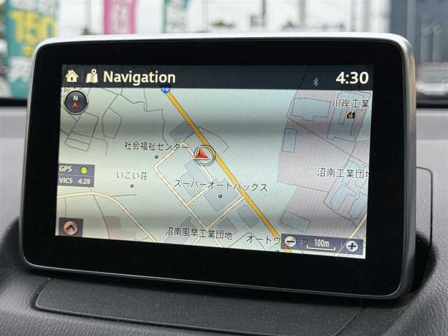 マツダ デミオ XD 兵庫県 2016(平28)年 7万km ジェットブラックマイカ 純正ナビ（AM/FM/CD/DVD/フルセグTV/AUX/Bluetooth）/バックカメラ/ドライブレコーダー/ETC/クルーズコントロール/ブラインド・スポット・モニタリング/車線逸脱警報システム/前席シートヒーター/LEDヘッドランプ/レインセンサーワイパー/純正アルミホイール付きサマータイヤ積み込み