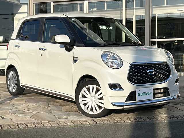 ダイハツ キャスト スタイル X リミテッド SAⅢ 静岡県 2019(令1)年 6.5万km パールホワイトⅢ 純正ディスプレイオーディオ/・CD/・DVD/・Bluetooth/・FM/・AM/・バックカメラ/主要装備/・アイドリングストップ/・衝突軽減ブレーキ/・オートマチックハイビーム/・USB/・横滑り防止/・フルフラット/・シートヒーター/・純正フロアマット/・スマートキー/・スペアキー/・ドライブレコーダー