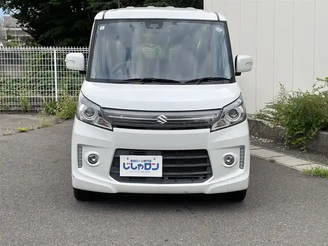 スズキ スペーシア カスタム XS リミテッド 福島県 2014(平26)年 7.9万km パールホワイト (株)IDOMが運営する【じしゃロン福島店】の自社ローン対象車両になります。こちらは現金ご利用時の価格です。自社ローンご希望の方は別途その旨お申付け下さい。/社外メモリナビ/バックカメラ/フルセグテレビ/革巻きステアリング/ステアリングリモコン/両側パワースライドドア/ETC/ドアバイザー/シートヒーター