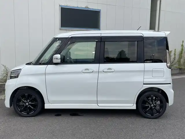 スズキ スペーシア カスタム XS リミテッド 福島県 2014(平26)年 7.9万km パールホワイト (株)IDOMが運営する【じしゃロン福島店】の自社ローン対象車両になります。こちらは現金ご利用時の価格です。自社ローンご希望の方は別途その旨お申付け下さい。/社外メモリナビ/バックカメラ/フルセグテレビ/革巻きステアリング/ステアリングリモコン/両側パワースライドドア/ETC/ドアバイザー/シートヒーター