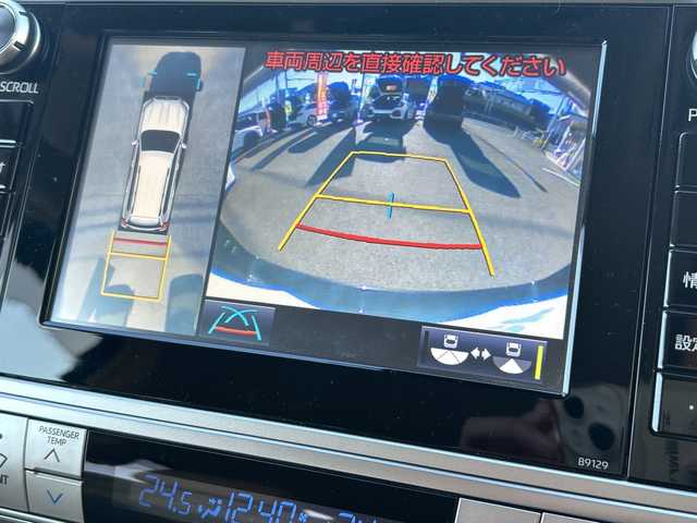 トヨタ ランドクルーザー プラド TX Lパッケージ 愛知県 2019(令1)年 9万km アティチュードブラックマイカ ・禁煙車/ワンオーナー/・メーカーオプション9インチナビ/・フルセグTV/Bluetooth/・AUX/USB/CD/DVD/・パノラミックビューモニター/・ビルトインETC2.0/・前方ドライブレコーダー（ZDR-015）/・トヨタセーフティセンス/・プリクラッシュセーフティ/・レーンディパーチャーアラート/・レーダークルーズコントロール/・クリアランスソナー/・オートマチックハイビーム/・ダウンヒルアシストコントロール/・センターデフロック/・ベージュ本革シート/・前席パワーシート/・前席シートヒーター/シートベンチレーション/・マットブラックED用18インチアルミホイール/・LEDオートライト/・電動格納ミラーウィンカー/・純正フロアマット/・純正ドアバイザー/・プッシュスタート/・ステアリングスイッチ/・スペアキー/・取扱説明書/新車保証書