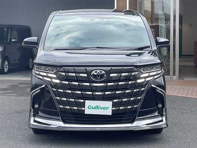 トヨタ アルファード Z 埼玉県 2024(令6)年 2.2万km ブラック ワンオーナー/純正ナビ/純正フリップダウンモニター/両側パワースライドドア/モデリスタエアロ