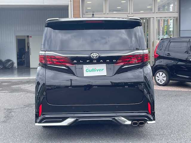 トヨタ アルファード Z 埼玉県 2024(令6)年 2.2万km ブラック ワンオーナー/純正ナビ/純正フリップダウンモニター/両側パワースライドドア/モデリスタエアロ
