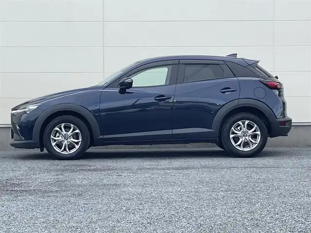 マツダ ＣＸ－３ XD ツーリング 茨城県 2022(令4)年 6.2万km ディープクリスタルブルーマイカ 改良後モデル/8インチナビ/全方位カメラ/革巻きステアリング/ステアリングスイッチ/電子式パーキング/LEDヘッドライト/レーダークルーズコントロール/プッシュスタート/ヘッドアップディスプレイ/純正ドライブレコーダー/純正ETC/フルセグテレビ/取説