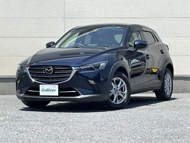 マツダ ＣＸ－３ XD ツーリング 茨城県 2022(令4)年 6.2万km ディープクリスタルブルーマイカ 改良後モデル/8インチナビ/全方位カメラ/革巻きステアリング/ステアリングスイッチ/電子式パーキング/LEDヘッドライト/レーダークルーズコントロール/プッシュスタート/ヘッドアップディスプレイ/純正ドライブレコーダー/純正ETC/フルセグテレビ/取説