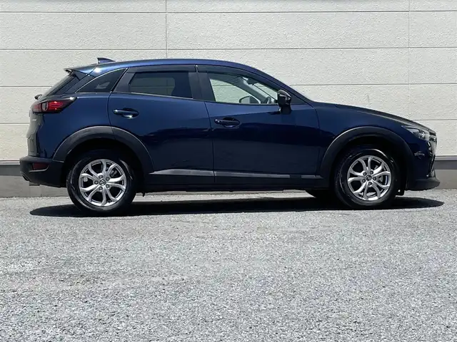 マツダ ＣＸ－３ XD ツーリング 茨城県 2022(令4)年 6.2万km ディープクリスタルブルーマイカ 改良後モデル/8インチナビ/全方位カメラ/革巻きステアリング/ステアリングスイッチ/電子式パーキング/LEDヘッドライト/レーダークルーズコントロール/プッシュスタート/ヘッドアップディスプレイ/純正ドライブレコーダー/純正ETC/フルセグテレビ/取説