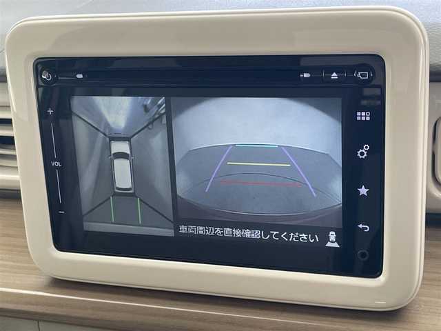 スズキ ラパン X 愛知県 2015(平27)年 4万km カシスピンクパールメタリック 純正ナビ/全方位カメラ/Bluetooth接続/フルセグTV/USB/AUX/シートヒーター/LEDヘッドライト/衝突被害軽減装置/横滑り防止装置/アイドリングストップ/ステアリングリモコン/禁煙車