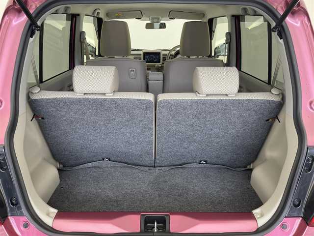 スズキ ラパン X 愛知県 2015(平27)年 4万km カシスピンクパールメタリック 純正ナビ/全方位カメラ/Bluetooth接続/フルセグTV/USB/AUX/シートヒーター/LEDヘッドライト/衝突被害軽減装置/横滑り防止装置/アイドリングストップ/ステアリングリモコン/禁煙車
