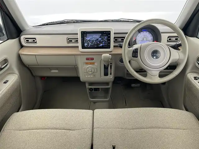 スズキ ラパン X 愛知県 2015(平27)年 4万km カシスピンクパールメタリック 純正ナビ/全方位カメラ/Bluetooth接続/フルセグTV/USB/AUX/シートヒーター/LEDヘッドライト/衝突被害軽減装置/横滑り防止装置/アイドリングストップ/ステアリングリモコン/禁煙車