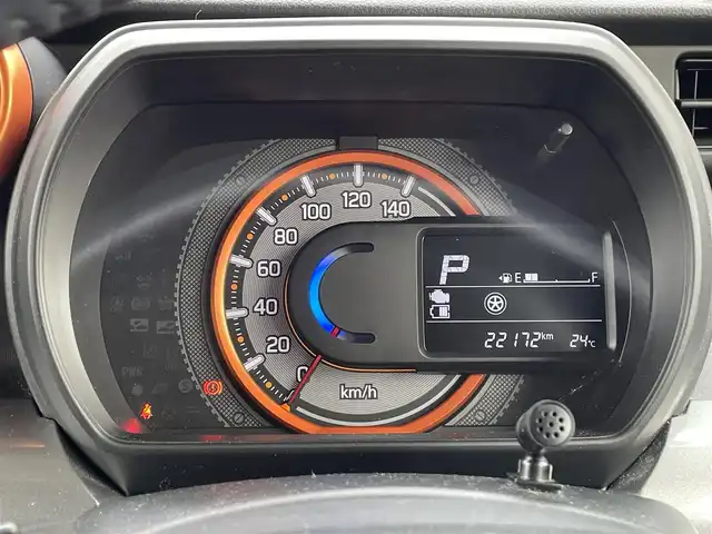 スズキ スペーシア ギア HYBRID XZターボ 大分県 2021(令3)年 2.3万km アクティブイエロー/ガンメタリック2トーン ワンオーナー/純正ディーラーナビ（AM/FM/CD/DVD/BT/フルセグTV）/デュアルカメラブレーキサポート/パーキングセンサー/追従機能付きクルーズコントロール/シートヒーター（D/N席）/ルーフレール/両側パワスラ/前後ドラレコ/バックカメラ/パドルシフト/ヘッドアップディスプレイ/ビルトインETC/純正フロアマット/電動格納ドアミラー/スマートキー/スペアキー×1/取説/保証書