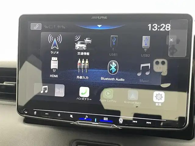 ホンダ ヴェゼル ハイブリッド e:HEV X 熊本県 2024(令6)年 1.2万km クリスタルブラックパール 禁煙車/アルパイン11インチディスプレイオーディオ（ApplCarPlay・BT・USB・HDMI）/バックカメラ　/ＥＴＣ　/レーダークルーズコントロール　/前後クリアランスソナー　/ブレーキホールド/電子パーキング/衝突軽減ブレーキ　/レーンキープアシスト　/横滑り防止　/ダウンヒルアシスト/純正フロアマット/純正16インチAW/オートライト/LEDヘッドライト/スマートキー/プッシュスタート