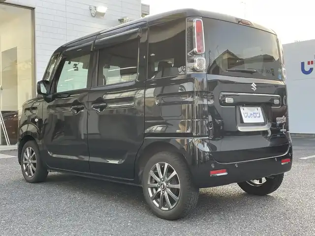 スズキ スペーシア HYBRID G 埼玉県 2019(平31)年 11.4万km ブルーイッシュブラックパール3 (株)IDOMが運営する【じしゃロン鳩ヶ谷店】の自社ローン専用車両になりますこちらは現金またはオートローンご利用時の価格です。自社ローンご希望の方は別途その旨お申付け下さい/登録時113969km/社外SDナビ(品番:CN-RE05WD)/・AM/FM・CD/DVD・BT・MSV(SD)/フルセグTV/バックカメラ/デュアルセンサーブレーキサポート/衝突被害軽減ブレーキ/車線逸脱警報機能/横滑り防止機能/リアクリアランスソナー/ビルトインETC/プッシュスタート/スマートキー/スペア1本/ステアリングスイッチ/パワーモードスイッチ/両側スライドドア/社外14インチAW(メーカー:MANARAY SPORT)/ドアバイザー/ベンチシート/ISOFIX/ヘッドライトレベライザー/電動格納機能付きサイドミラー