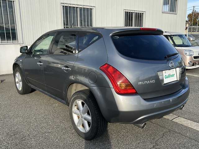 日産 ムラーノ 250XL 富山県 2007(平19)年 11.3万km トワイライトグレー スマートキー×２/メーカーオプションナビ/CD/MD/BOSEサウンドシステム/ETC/バック/左ブラインドカメラ/デュアルAAC/パワーシート/HIDヘッドライト/フォグ/トノカバー/純正フロアマット/皮巻きステアリング/ステアリングスイッチ/SNOW/POWERモード/純正18インチAW/保証書・取説・ナビ取説/スペアキー