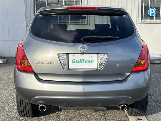 日産 ムラーノ 250XL 富山県 2007(平19)年 11.3万km トワイライトグレー スマートキー×２/メーカーオプションナビ/CD/MD/BOSEサウンドシステム/ETC/バック/左ブラインドカメラ/デュアルAAC/パワーシート/HIDヘッドライト/フォグ/トノカバー/純正フロアマット/皮巻きステアリング/ステアリングスイッチ/SNOW/POWERモード/純正18インチAW/保証書・取説・ナビ取説/スペアキー