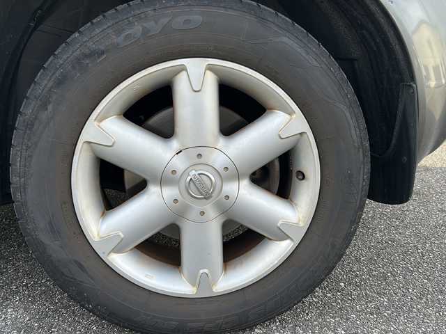 日産 ムラーノ 250XL 富山県 2007(平19)年 11.3万km トワイライトグレー スマートキー×２/メーカーオプションナビ/CD/MD/BOSEサウンドシステム/ETC/バック/左ブラインドカメラ/デュアルAAC/パワーシート/HIDヘッドライト/フォグ/トノカバー/純正フロアマット/皮巻きステアリング/ステアリングスイッチ/SNOW/POWERモード/純正18インチAW/保証書・取説・ナビ取説/スペアキー