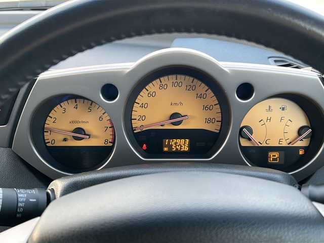 日産 ムラーノ 250XL 富山県 2007(平19)年 11.3万km トワイライトグレー スマートキー×２/メーカーオプションナビ/CD/MD/BOSEサウンドシステム/ETC/バック/左ブラインドカメラ/デュアルAAC/パワーシート/HIDヘッドライト/フォグ/トノカバー/純正フロアマット/皮巻きステアリング/ステアリングスイッチ/SNOW/POWERモード/純正18インチAW/保証書・取説・ナビ取説/スペアキー