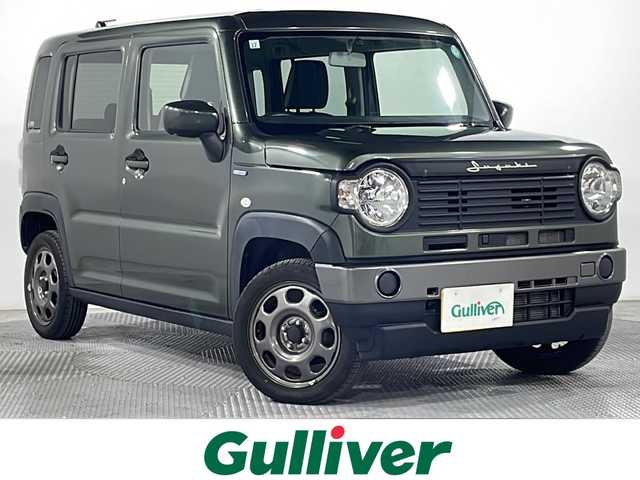 スズキ ハスラー HYBRID G 広島県 2021(令3)年 2.2万km クールカーキPM 運転席助手席シートヒーター/ＥＴＣ/オートライト/プッシュスタート/スマートキー/フロアマット/後方コーナーセンサー/カーテンエアバッグ/ヘッドライトレベライザー/オートエアコン/電動格納ミラー/エアバッグ(運転席/助手席/サイド/カーテン)