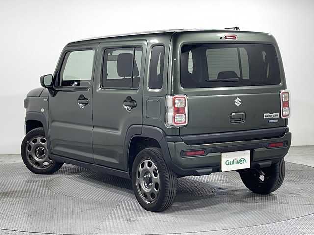 スズキ ハスラー HYBRID G 広島県 2021(令3)年 2.2万km クールカーキPM 運転席助手席シートヒーター/ＥＴＣ/オートライト/プッシュスタート/スマートキー/フロアマット/後方コーナーセンサー/カーテンエアバッグ/ヘッドライトレベライザー/オートエアコン/電動格納ミラー/エアバッグ(運転席/助手席/サイド/カーテン)