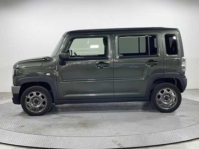 スズキ ハスラー HYBRID G 広島県 2021(令3)年 2.2万km クールカーキPM 運転席助手席シートヒーター/ＥＴＣ/オートライト/プッシュスタート/スマートキー/フロアマット/後方コーナーセンサー/カーテンエアバッグ/ヘッドライトレベライザー/オートエアコン/電動格納ミラー/エアバッグ(運転席/助手席/サイド/カーテン)