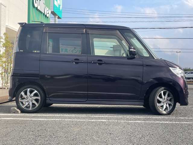 日産 ルークス ハイウェイスター 千葉県 2012(平24)年 8万km ミステリアスバイオレットパール ナビMM312D-A　バックカメラ　パワースライドドア　フルセグTV　スマートキー　プッシュスタート　フロアマット　オートライト　フォグライト　キセノンライト　１４インチAW　ドアバイザー　エアロ