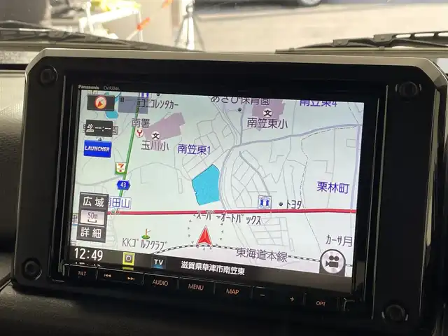 スズキ ジムニー シエラ JC 滋賀県 2019(令1)年 2.8万km ジャングルグリーン 純正8インチナビ/CD/DVD/USB/Bluetooth/フルセグテレビ/バックカメラ/セーフティセンス/クルーズコントロール/LEDヘッドライト/オートライト/フォグランプ/Ｄ/N席シートヒーター/ETC/プッシュスタート/スマートキー/純正フロアマット