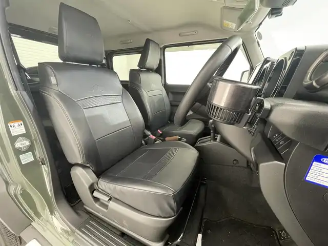 スズキ ジムニー シエラ JC 滋賀県 2019(令1)年 2.8万km ジャングルグリーン 純正8インチナビ/CD/DVD/USB/Bluetooth/フルセグテレビ/バックカメラ/セーフティセンス/クルーズコントロール/LEDヘッドライト/オートライト/フォグランプ/Ｄ/N席シートヒーター/ETC/プッシュスタート/スマートキー/純正フロアマット