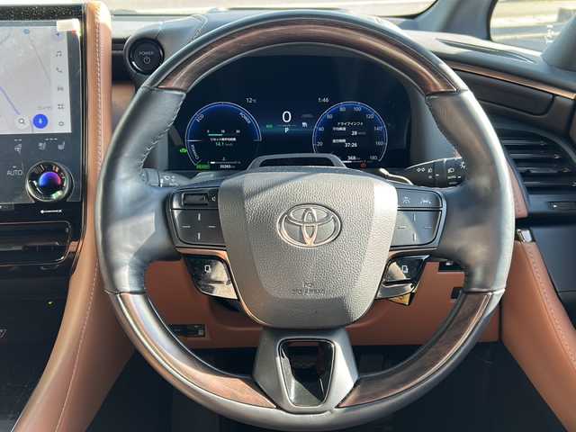 トヨタ ヴェルファイア ハイブリット 香川県 2024(令6)年 3.6万km ブラック 純正ディスプレイオーディオ（フルセグTV/BT)/アラウンドビューモニター/両側パワースライドドア/メーカーOPユニバーサルステップ/ステアリングヒーター/アドバンストパーク/ブラインドスポットモニター/デジタルインナーミラー/ヘッドアップディスプレイ/モデリスタエアロ（フロント，サイド，リア）/後席モニター/電動リアゲート/パワーシート/シートヒーター/エアシート/コーナーセンサー/オートマチックハイビーム/ビルトインETC2.0