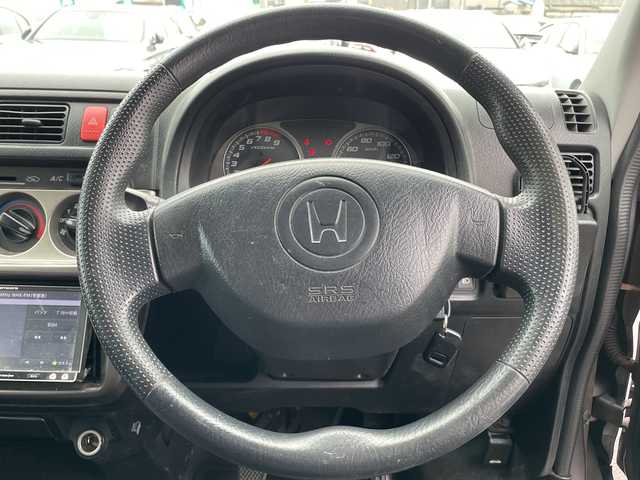 ホンダ バモス M 栃木県 2007(平19)年 13.1万km アドミラルグレーメタリック 社外ナビ/品番:AVIC-MRZ009/Bluetooth/TV/CD/DVD/チューナー/バックカメラ/ETC/4WD/ドアバイザー/純正フロアマット/パワーステアリング/パワーウィンドウ/両側スライドドア/カラーコード:NH716M