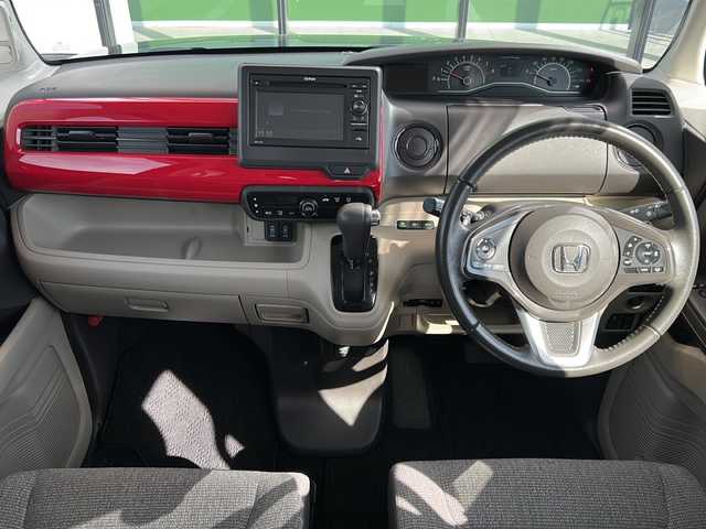 ホンダ Ｎ ＢＯＸ G EX ターボ ホンダセンシング 福岡県 2018(平30)年 10.9万km クリスタルブラックパール 純正ディスプレイオーディオ USB ワンセグ　両側パワースライドドア　スマートキー　バックカメラ　プッシュスタートエンジン　ビルトインETC　純正フロアマット　ホンダセンシング　クルコン レーンアシスト　横滑り防止装置　純正LEDヘッドライト　アイドリングストップ　取扱説明書　保証書