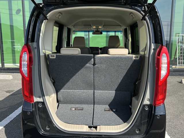 ホンダ Ｎ ＢＯＸ G EX ターボ ホンダセンシング 福岡県 2018(平30)年 10.9万km クリスタルブラックパール 純正ディスプレイオーディオ USB ワンセグ　両側パワースライドドア　スマートキー　バックカメラ　プッシュスタートエンジン　ビルトインETC　純正フロアマット　ホンダセンシング　クルコン レーンアシスト　横滑り防止装置　純正LEDヘッドライト　アイドリングストップ　取扱説明書　保証書