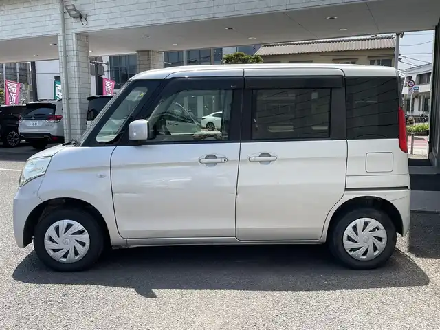 スズキ スペーシア G 大分県 2014(平26)年 10.5万km シルキーシルバーメタリック 社外メモリナビ AVIC-MRZ02/【ワンセグ/CD】/バックカメラ/アイドリングストップ/ヘッドライトレベライザー/エンジンプッシュスタート/リアプライバシーガラス/ドアバイザー/フロアマット/電動格納ミラー/Wエアバッグ/ABS/スマートキー×2/パワステ/パワーウィンドウ/車両取説