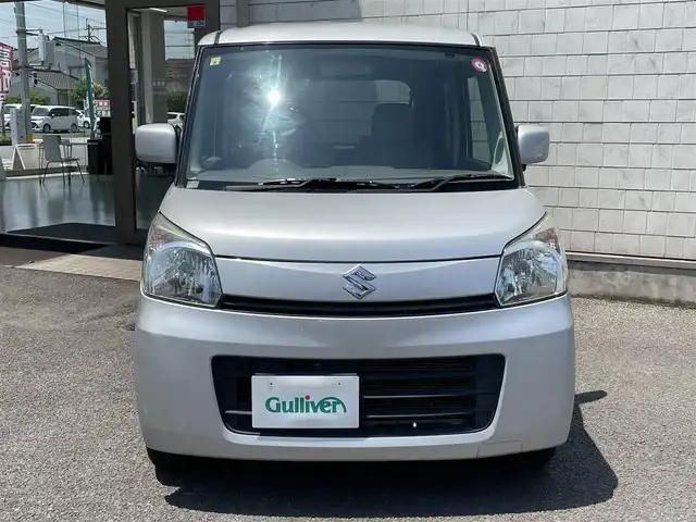 スズキ スペーシア G 大分県 2014(平26)年 10.5万km シルキーシルバーメタリック 社外メモリナビ AVIC-MRZ02/【ワンセグ/CD】/バックカメラ/アイドリングストップ/ヘッドライトレベライザー/エンジンプッシュスタート/リアプライバシーガラス/ドアバイザー/フロアマット/電動格納ミラー/Wエアバッグ/ABS/スマートキー×2/パワステ/パワーウィンドウ/車両取説