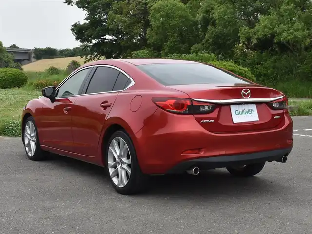 マツダ アテンザ セダン XD 福岡県 2012(平24)年 4.6万km ソウルレッドプレミアムメタリック 　アテンザセダン　XD　/社外ナビ/　　CD/DVD/フルセグTV/B・T/　　CA9PA/バックカメラ/スマートシティブレーキサポート/レーダークルーズコントロール/パドルシフト/HID/フォグランプ/OP　19インチアルミホイール/ETC/保証書あり/取扱説明書あり/スペアキーあり