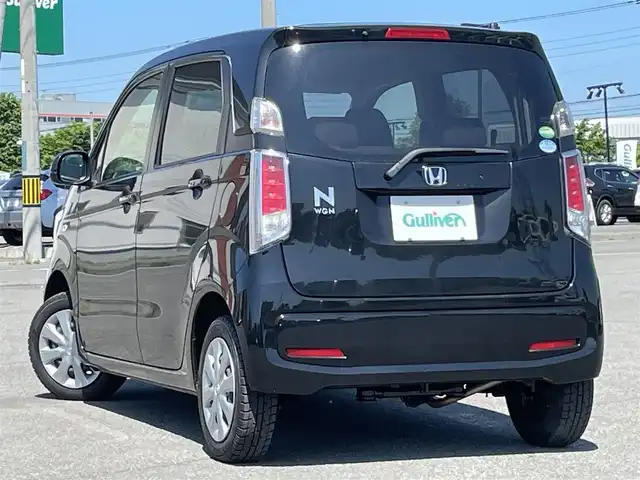 ホンダ Ｎ ＷＧＮ G 道央・札幌 2019(平31)年 7.4万km クリスタルブラックパール ４WD/社外メモリーナビ/AM/FM/CD/BT/横滑り防止装置/ETC/ECONモード/前席シートヒーター/プッシュスタート/スマートキー/ハロゲンヘッドライト/ヘッドライトレベライザー/電動格納ミラー/ヒーテッドドアミラー/ウィンカーミラー/フロアマット/レンタカー登録