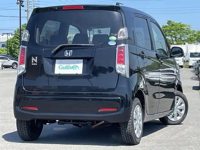 ホンダ Ｎ ＷＧＮ G 道央・札幌 2019(平31)年 7.4万km クリスタルブラックパール ４WD/社外メモリーナビ/AM/FM/CD/BT/横滑り防止装置/ETC/ECONモード/前席シートヒーター/プッシュスタート/スマートキー/ハロゲンヘッドライト/ヘッドライトレベライザー/電動格納ミラー/ヒーテッドドアミラー/ウィンカーミラー/フロアマット/レンタカー登録