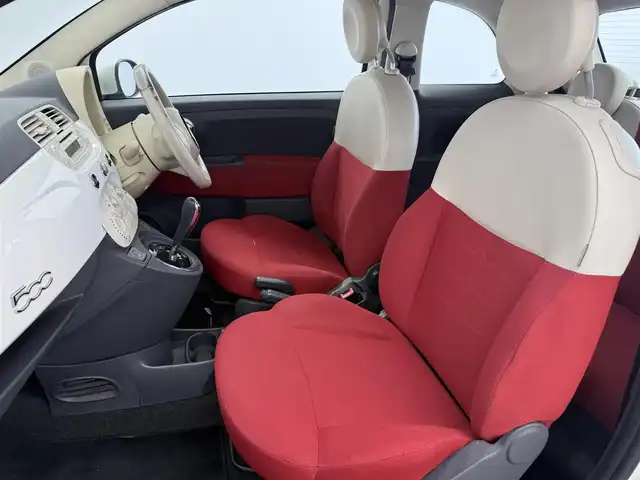 フィアット ５００ 1．4 16V ポップ 愛知県 2008(平20)年 10.4万km 白 純正オーディオ/CDプレイヤー/純正フロアマット/ハロゲンヘッドライト/フロントフォグランプ/パワーステアリング/パワーウィンドウ/ABS/エアバッグ（W/サイド/カーテン）/取扱説明書/保証書/リモコンキー