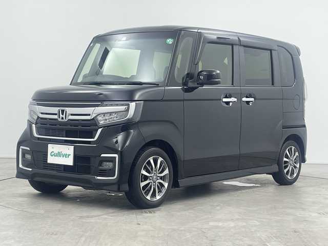 ホンダ Ｎ ＢＯＸ カスタム L 三重県 2021(令3)年 3.4万km クリスタルブラックパール 禁煙車　/純正８インチＳＤナビ　/バックカメラ/オートAC/ホンダセンシング　/衝突軽減ブレーキ　/レーンキープアシスト　/両側パワースライドドア　　/レーダークルーズコントロール　/前席シートヒーター　/後方コーナーセンサー　/ＬＥＤ　/LEDフォグ/ＥＴＣ/サイド/カーテンエアバッグ