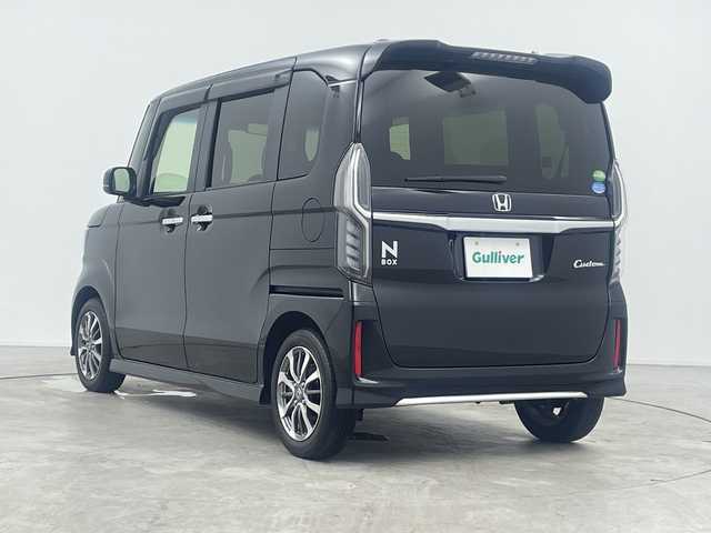 ホンダ Ｎ ＢＯＸ カスタム L 三重県 2021(令3)年 3.4万km クリスタルブラックパール 禁煙車　/純正８インチＳＤナビ　/バックカメラ/オートAC/ホンダセンシング　/衝突軽減ブレーキ　/レーンキープアシスト　/両側パワースライドドア　　/レーダークルーズコントロール　/前席シートヒーター　/後方コーナーセンサー　/ＬＥＤ　/LEDフォグ/ＥＴＣ/サイド/カーテンエアバッグ