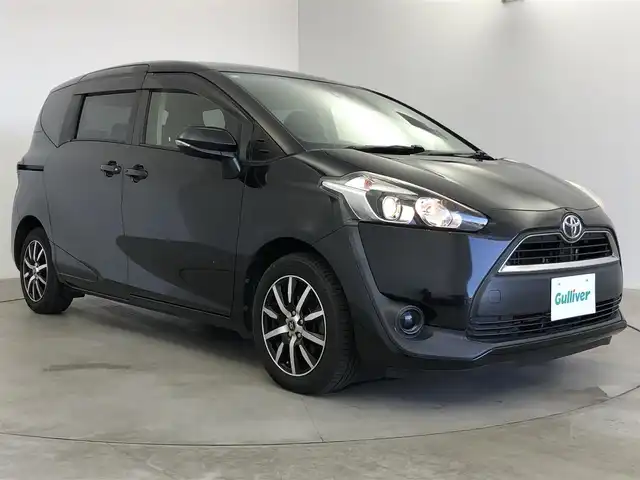 トヨタ シエンタ G 愛知県 2017(平29)年 3.7万km ブラックマイカ トヨタセーフティーセンス/純正ナビ/フルセグTV/Bluetooth/バックカメラ/両側パワースライドドア/ETC/ステアリングスイッチ/スペアキー