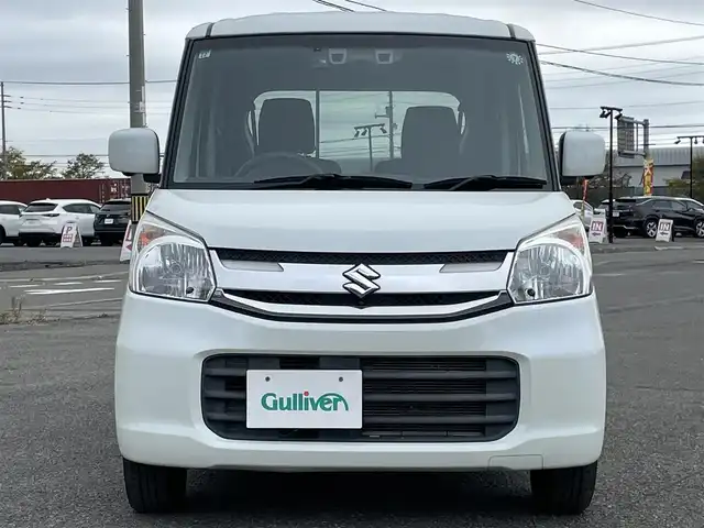 スズキ スペーシア G リミテッド 道央・札幌 2015(平27)年 3.7万km クリスタルホワイトP ４WD/純正ディーラーOPナビ/CD/DVD/BT/フルセグ/デュアルカメラブレーキサポート/横滑り防止装置/レーンキープアシスト/全方位カメラ/ETC/ドライブレコーダー/アイドリングストップ/片側パワースライドドア/前席シートヒーター/社外シートカバー/ステアリングリモコン/プッシュスタート/スマートキー/ハロゲンヘッドライト/ヘッドライトレベライザー/でんどうか/ヒーテッドドアミラー/純正フロアマット/ドアバイザー/スペアキー/スチールホイール付冬タイヤ積込/155/65/R14/2023年/山6mm