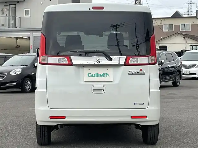 スズキ スペーシア G リミテッド 道央・札幌 2015(平27)年 3.7万km クリスタルホワイトP ４WD/純正ディーラーOPナビ/CD/DVD/BT/フルセグ/デュアルカメラブレーキサポート/横滑り防止装置/レーンキープアシスト/全方位カメラ/ETC/ドライブレコーダー/アイドリングストップ/片側パワースライドドア/前席シートヒーター/社外シートカバー/ステアリングリモコン/プッシュスタート/スマートキー/ハロゲンヘッドライト/ヘッドライトレベライザー/でんどうか/ヒーテッドドアミラー/純正フロアマット/ドアバイザー/スペアキー/スチールホイール付冬タイヤ積込/155/65/R14/2023年/山6mm
