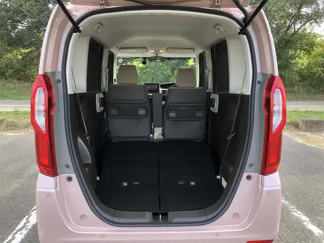 ホンダ Ｎ ＢＯＸ L 福岡県 2021(令3)年 3.1万km ピーチブロッサムパール ホンダセンシング/社外メモリナビ【AVN-LS01】/　フルセグTV/CD/Bluetooth/バックカメラ/社外ドライブレコーダー【AN-R082S】/ステアリングスイッチ/アイドリングストップ/ウィンカーミラー/クルーズコントロール/ドアバイザー/社外フロアマット/プッシュスタート/片側パワースライドドア/ETC
