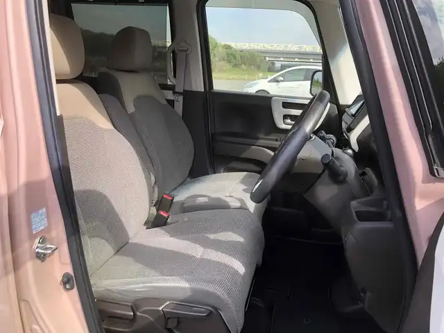 ホンダ Ｎ ＢＯＸ L 福岡県 2021(令3)年 3.1万km ピーチブロッサムパール ホンダセンシング/社外メモリナビ【AVN-LS01】/　フルセグTV/CD/Bluetooth/バックカメラ/社外ドライブレコーダー【AN-R082S】/ステアリングスイッチ/アイドリングストップ/ウィンカーミラー/クルーズコントロール/ドアバイザー/社外フロアマット/プッシュスタート/片側パワースライドドア/ETC