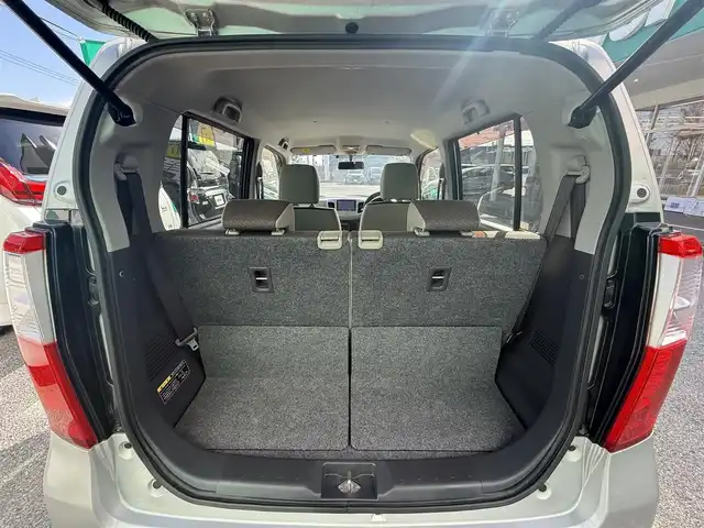 マツダ フレア XG 千葉県 2013(平25)年 4.6万km シルキーシルバーメタリック ７インチナビCA9TD(ＣＤ／ＵＳＢ)/５速ＭＴ/オートエアコン/ＥＴＣ/電格ミラー/パワーウィンドウ/アイドリングストップ/リモコンキー/フロアマット/スペアキー1本/板キーのみ/積込み純正アルミ